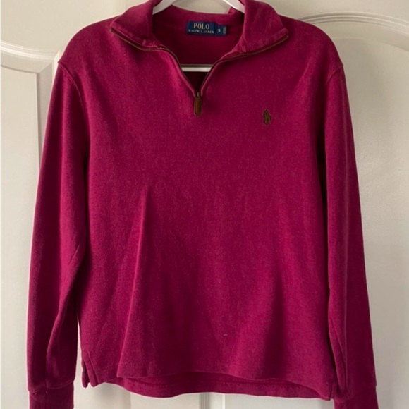 Polo Ralph Lauren Maroon Pullover Sweater Size M - Picture 5 of 5